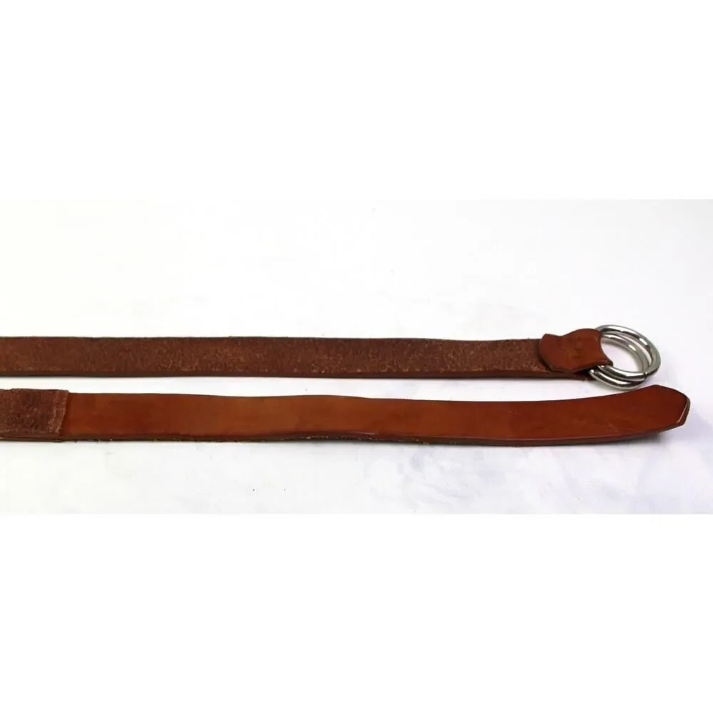 HANDCRAFTED TAN BROWN REAL LEATHER 7/8